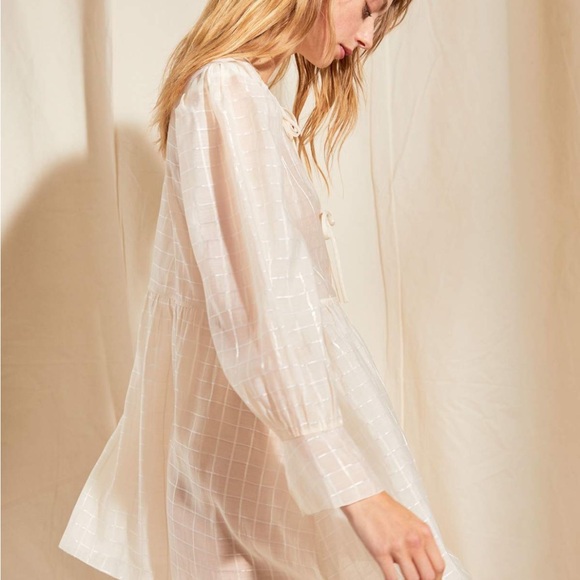 Aritzia Le Fou Wilfred Foxtrot Mini Dress in black - Picture 4 of 7